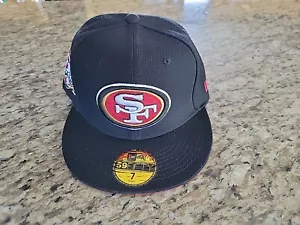 San Francisco 49ers Hat Cap New Era 59Fifty NFL Football Fitted Size 7 - Picture 1 of 9