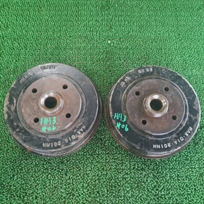 Honda Genuine Acty Truck VAN HA3 HA4 HH3 HH4 Rear Brake Drums RH LH Set - Image 1 of 4