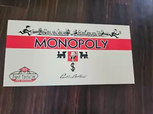 COMPLETE Monopoly Deluxe First Edition Classic Reproduction Parker Brothers 1935 - Picture 1 of 5