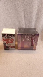 The Dark Tower And Geralds Game Stephen King Audio Book Cassette Lot New &used - Picture 1 of 7