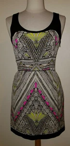 Mara Hoffman $265 Sleeveless Geometric Silk Mini Dress, 6 - Picture 1 of 3
