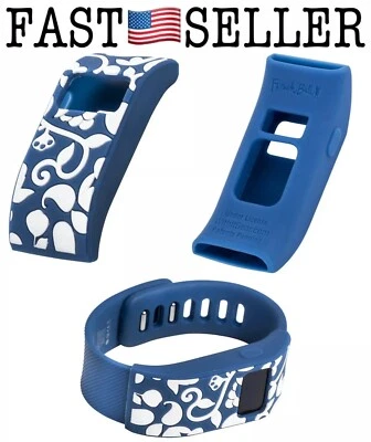 Funda de banda delgada de diseñador French Bull para Fitbit Charge & Charge HR *NUEVA* Foto 1 de 4