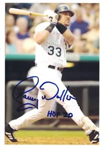 Larry Walker Signed Autographed 4 x 6 Photo Colorado Rockies HOF 2020 - Picture 1 of 1