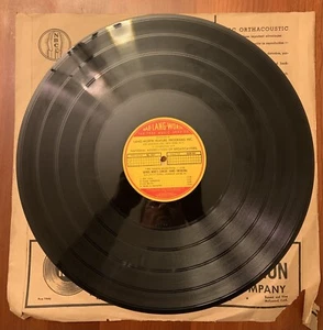 16" Transcription Disc NAB-Lang-Worth Program No. 461 & 462 Alfred Wohl - Picture 1 of 2