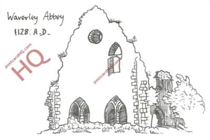 Picture Postcard::Waverley Abbey - Picture 1 of 2