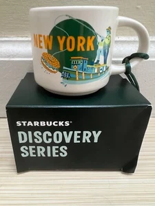 Starbucks 2 oz. New York Mug Ornament - New 2024 Discovery Series - Picture 1 of 2
