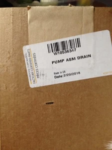 Whirlpool Waschmaschine Ablaufpumpe W10536347 Original OEM - Bild 1 von 6