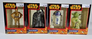 Star Wars Kurt S. Adler LOT of 4 C3-PO, Darth Vader, R2-D2, Yod Holiday Ornament - Picture 1 of 24