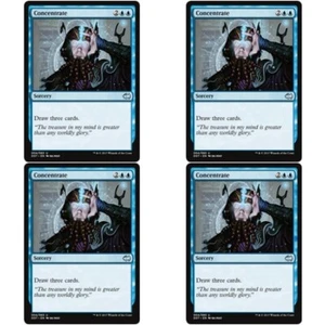 4 x CONCENTRADO CASI NUEVO Merfolk vs Goblins Magic The Gathering Azul - Brujería Sin C - Imagen 1 de 1