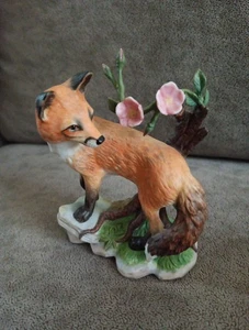 Lenox 1994 RED FOX Figur "EARLY MORNING SURPRISE" Waldtiere - Bild 1 von 7