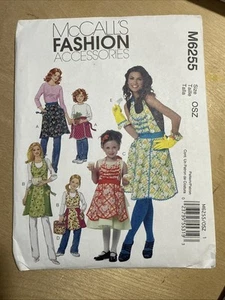 McCall’s M6255 Mommy & Me Matching Apron Pattern-UNCUT - Picture 1 of 2