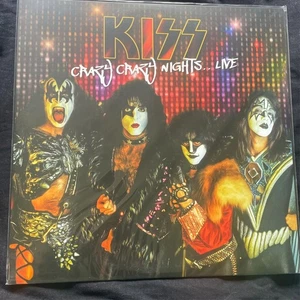 KISS - Crazy Crazy Nights Live... Awesome & Rare Vinyl New & Sealed Mint - Picture 1 of 7