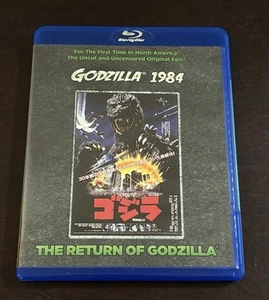 Godzilla 1984 The Return of Godzilla Blu-ray OOP - Picture 1 of 3