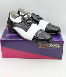 Funtasma Disco schwarz und weiß Herrenschuhe Größe 9/10 - Bild 1 von 10