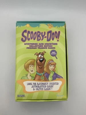 Scooby Doo Mysteries and Monsters 2003 Inkworks EMPTY Display Box - Free Ship - Image 1 of 4