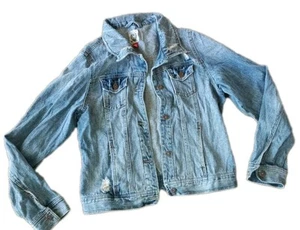 Chaqueta vaquera Freestyle Revolution talla XL para mujer azul envejecido algodón - Imagen 1 de 6