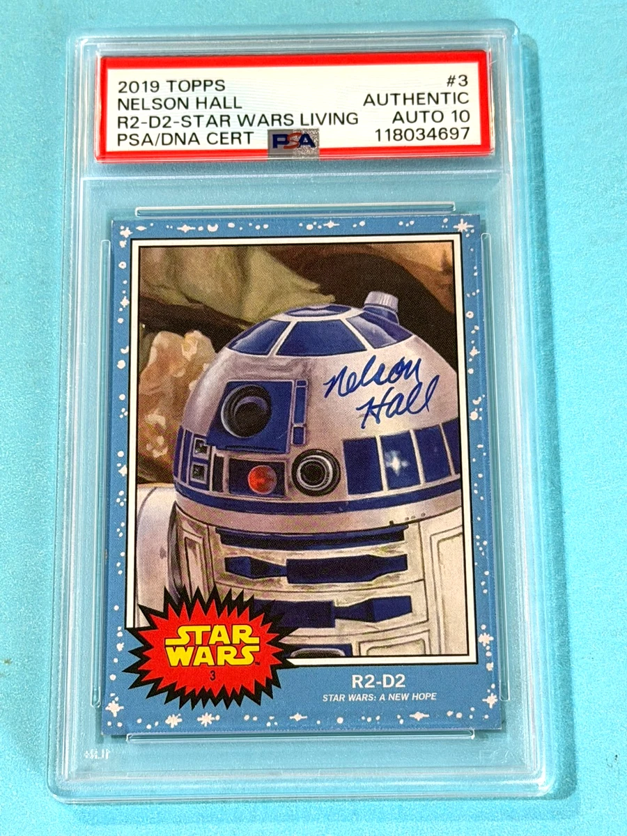 topps star wars signature R2-D2 サイン01/50 2001 TOPPS STAR WARS KENNY BAKER AUTOGRAPH 
