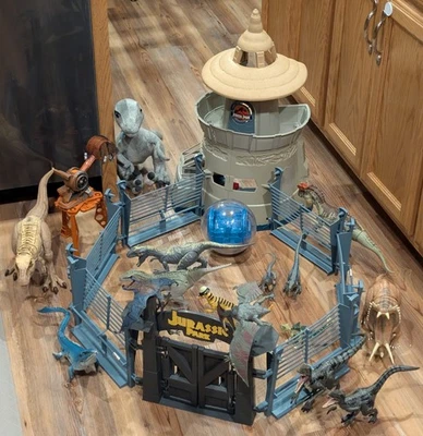 Винтажный 1993 Парк Юрского периода Электронная Команда Состав Kenner + СМЕШАННЫЙ ЛОТ - Изображение 1 из 4