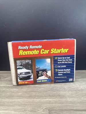Design Tech Ready Remote Deluxe Car Starter With Car Locator Model 23326 - Image 1 of 4
