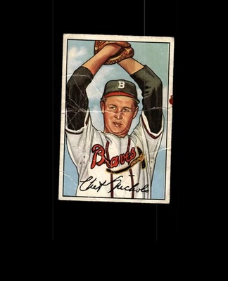 1952 Bowman 120 Chet Nichols RC POOR #D1,488149 - Image 1 of 2