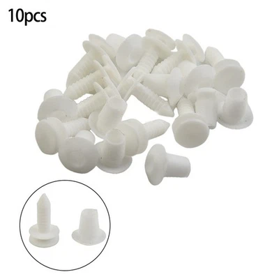 Pack of 10 T5 Decorative Cover Clips with Buttonhole Plastic Fasteners - Image 1 of 4