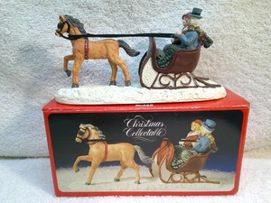 Weihnachtsdorf Pferd & Schlitten - Bild 1 von 9