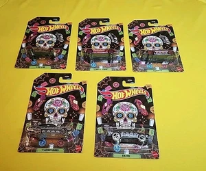 2022 Hot Wheels Halloween Set Day Of The Dead Dia De Los Muertos 🔥 - Picture 1 of 14