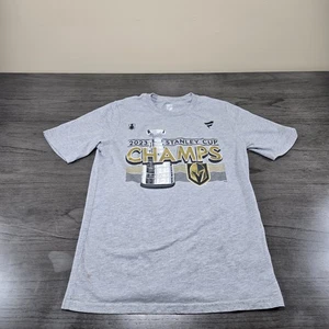 Stanley Cup Champs Vegas Golden Knights Fanatics 2023 T-Shirt Size Youth XL - Picture 1 of 3