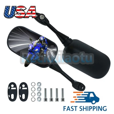 For Honda CBR600F4 1999-2000 CBR600F4i 2001-2006 Motorcycle Rear View Mirrors - Изображение 1 из 4
