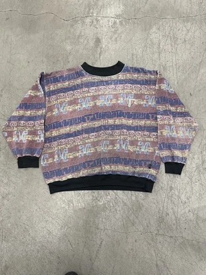 Vintage Quicksilver Striped Long Sleeve Shirt Surf Skater 90s Size XL ? - Image 1 of 4