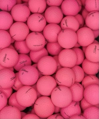 48 pelotas de golf Titleist Velocity rosa mate como nuevas 5/4A envío gratuito Foto 1 de 3