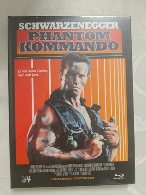 PHANTOM KOMMANDO Lim. Mediabook ´84 - 140/222 - Arnold Schwarzenegger - NEU&OVP - Bild 1 von 2