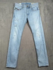 Diesel Jeans Men 30x32 (30x30) Thommer Distressed Slim Skinny Stretch - Picture 1 of 10