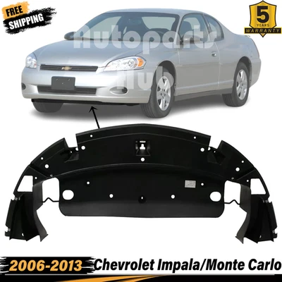 Cenefa delantera para Chevrolet Impala 2006-2013 Monte Carlo 2006-2007 texturizada Foto 1 de 4