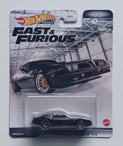 2022 Hot Wheels Premium Fast & Furious 77 Pontiac Firebird T/A #3/5 - Picture 1 of 2