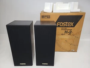 Pair of Fostex H-2 RP-2Way Speakers 8Ω (Open Box) - Picture 1 of 24