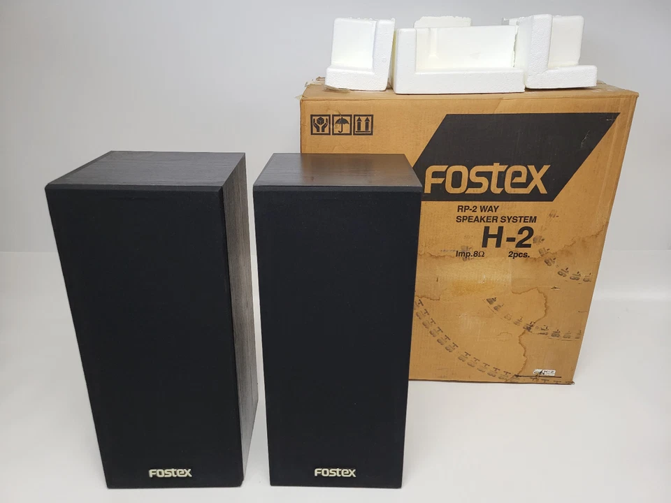 Par de Alto-falantes Fostex H-2 RP-2Way 8Ω (Caixa Aberta) - Imagem 1 de 4