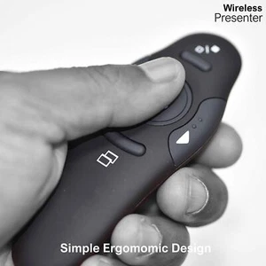 2.4GHz USB Wireless Powerpoint PP Clicker Presenter Q5Q0 J3R1 Presenter UK P9Z5 - Picture 1 of 12
