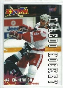1994-95 Toledo Storm (ECHL) Ed Henrich