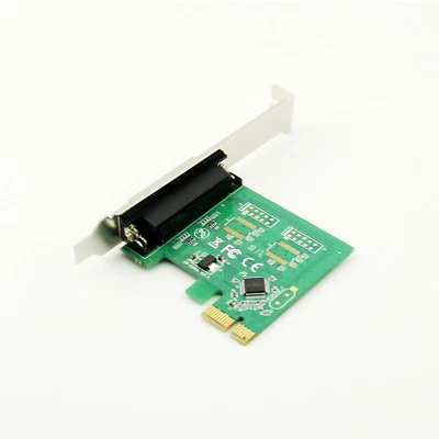 1pcs Parallel Port DB25 25Pin Printer PCI-E Express Card Converter Adapter WIN10 - Image 1 of 4