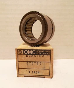 OMC JOHNSON EVINRUDE P/N 375763 / 0375763 ROLLER BEARING NOS - Picture 1 of 3
