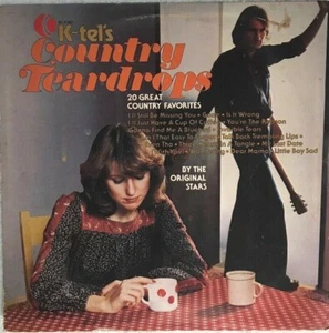 K-tel's Country Teardrops - 20 Great Country Favorites by Original Stars - Picture 1 of 6