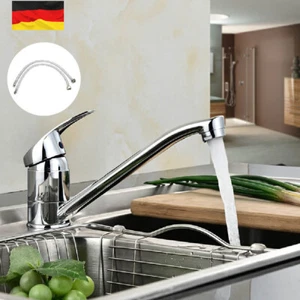Wasserhahn Küchenarmatur Einhebelmischer Mischbatterie Spüle Armatur für Küche - Bild 1 von 11