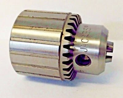 Jacobs 04988 7BA 0-1/4" Heavy Duty Plain Bearing Keyed Chuck 3/8-24 Mount - Image 1 of 4