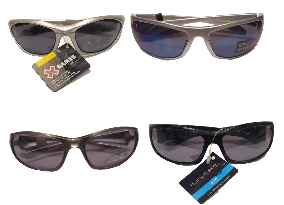 GAFAS DE SOL PARADISE COLLECTION XGAMES EO DESIGNER'S SECRET GRISES O NEGRAS ~NUEVAS Foto 1 de 1