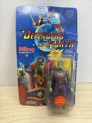 1985 Galoob Defensores de la Tierra Ming El Despiadado Flash Gordon ~ *Leer Foto 1 de 4