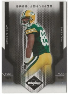 GREG JENNINGS - WR - Green Bay Packers - 2007 Leaf Limited #38 621/959 (3385a) - Picture 1 of 3