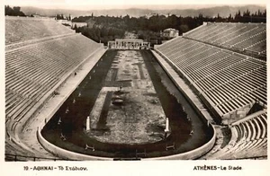 Vintage Postcard RPPC Athens Stadium Athen Stadion Atene Stadio Athens Greece - Picture 1 of 2