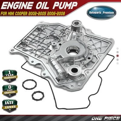 Bomba de aceite de motor para Mini Cooper 2002 2003 2004 2005 2006-2008 1,6 L SOHC 55223582 Foto 1 de 4