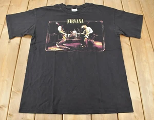 Maglietta Vintage 1996 Nirvana From The Muddy Banks Of The Wishkah Graphic Band - Foto 1 di 4